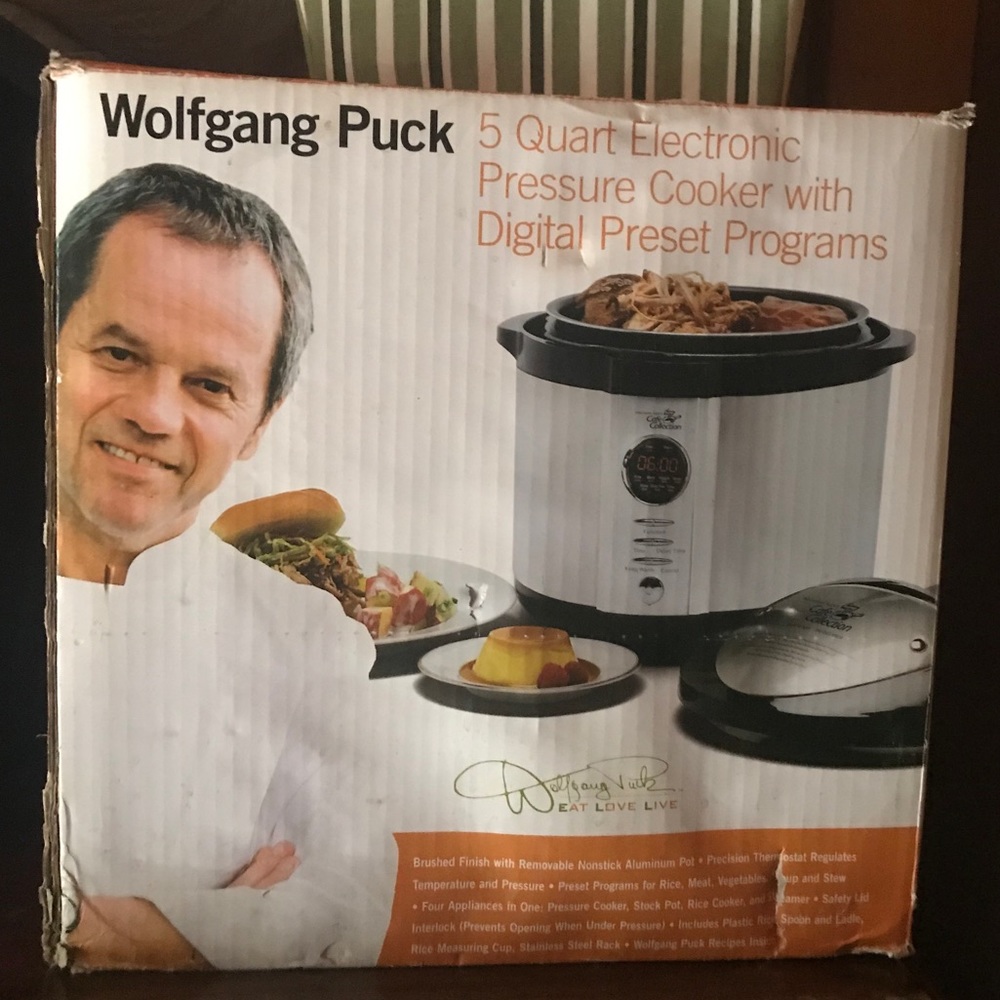 Wolfgang Puck 5 Qt. Electric Pressure Cooker